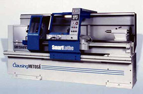 clausing smart lathe at marine machine services