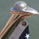 Bronze Flag Pole and Cap by Marine Machine Services